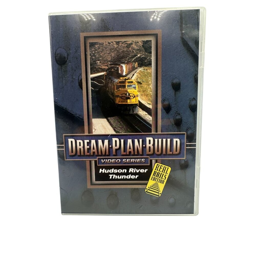 Dream Plan Build Hudson River Thunder DVD Train Documentary Real Rails Edition